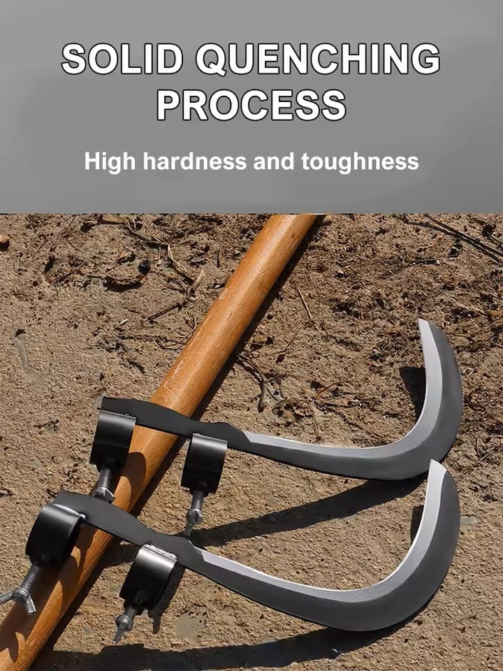 Multifunctional Portable Grass Sickle Cutter Head | Grass Cutting Machinery Sickle Tool Cutter For Grass Pruning Multifunctional Portable Grass Sickle Cutter Head