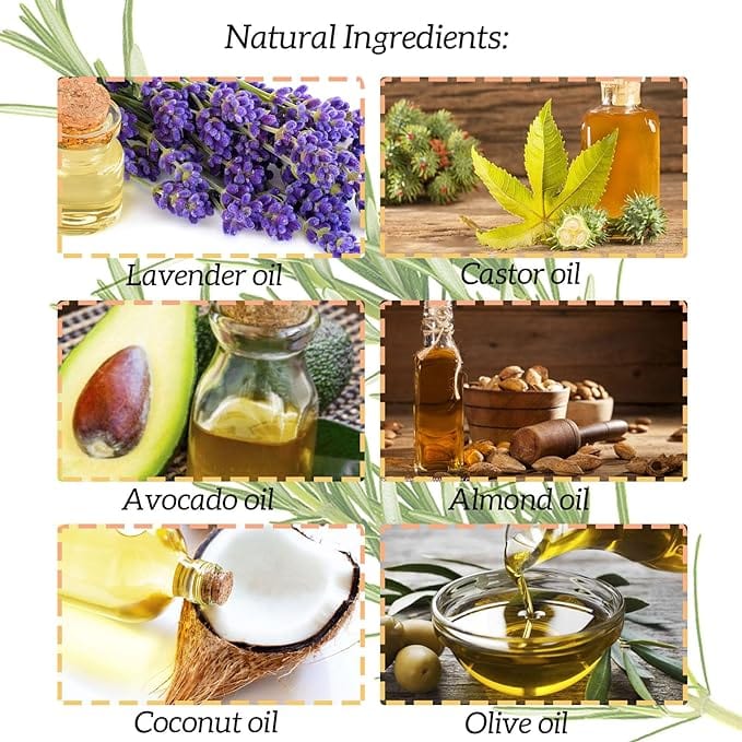 Natural Hair Growth Oil | Fall Control Hairline Growth Oil For Men And Women Natural Hair Growth Oil (BUY 1 GET 1 FREE)