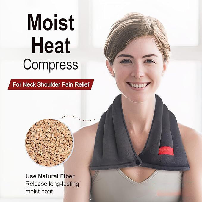 Neck and Shoulder Wrap | Heating Pad Stiff Neck Sore Warm Pads Neck Pain Stiffness Treatment - Neck and Shoulder Wrap