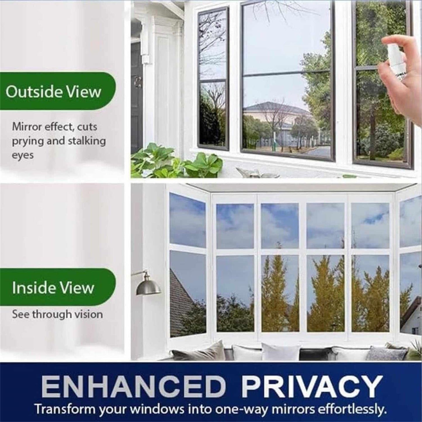 One Way Mirror Spray (Pack of 2) One Way Mirror Spray (Pack of 2)