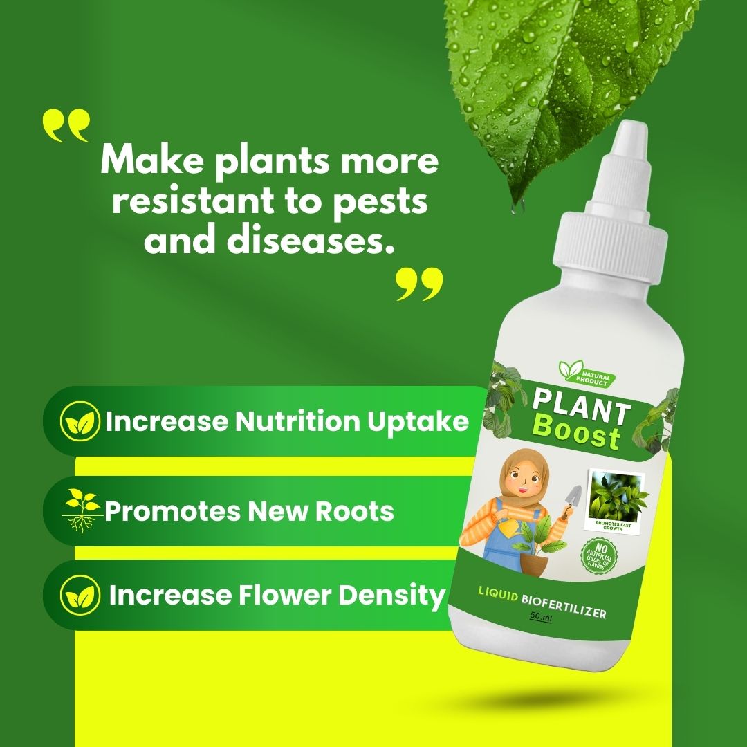 Organic Plant Booster (Pack of 4) | Garden Plants Flower Plant Booster Organic Plant Growth Booster - Organic Plant Booster (Pack of 4)