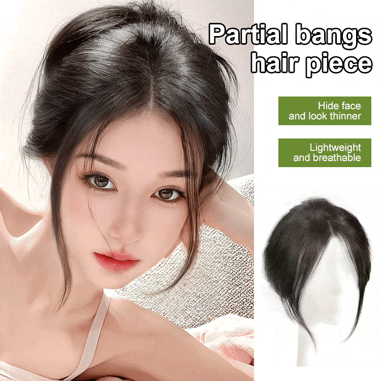 Partial Bangs Hair Piece Partial Bangs Hair Piece