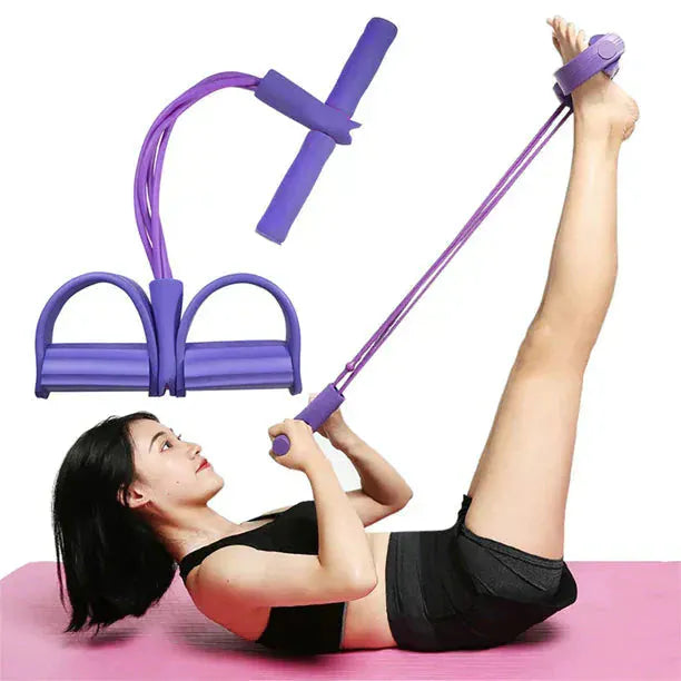 Pedal Puller Resistance Rope | Resistance Band Exercise Equipment For Home Fitness Bands Sports & Outdoors Pedal Puller Resistance Rope