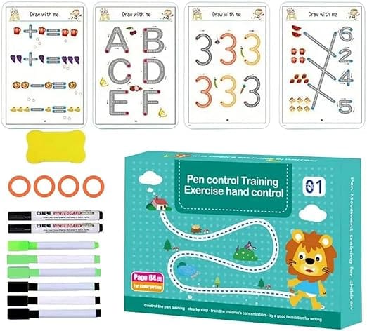Pen Control Handbook | Free Book Drawing Improve Handwriting Activities Book Training Writing Pen Control Handbook