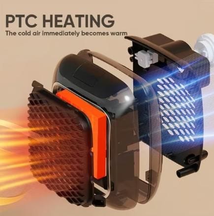 Portable Turbine Heater | Electric Room Heater Blower Portable Space Heater For Room And home Portable Turbine Heater