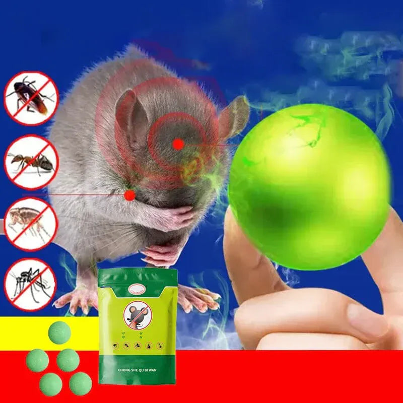 Powerful Rat Repellent Balls (Set of 15) | Rodents Pest Control For Home Rat And Mice Powerful Rat Repellent Balls (Set of 15)
