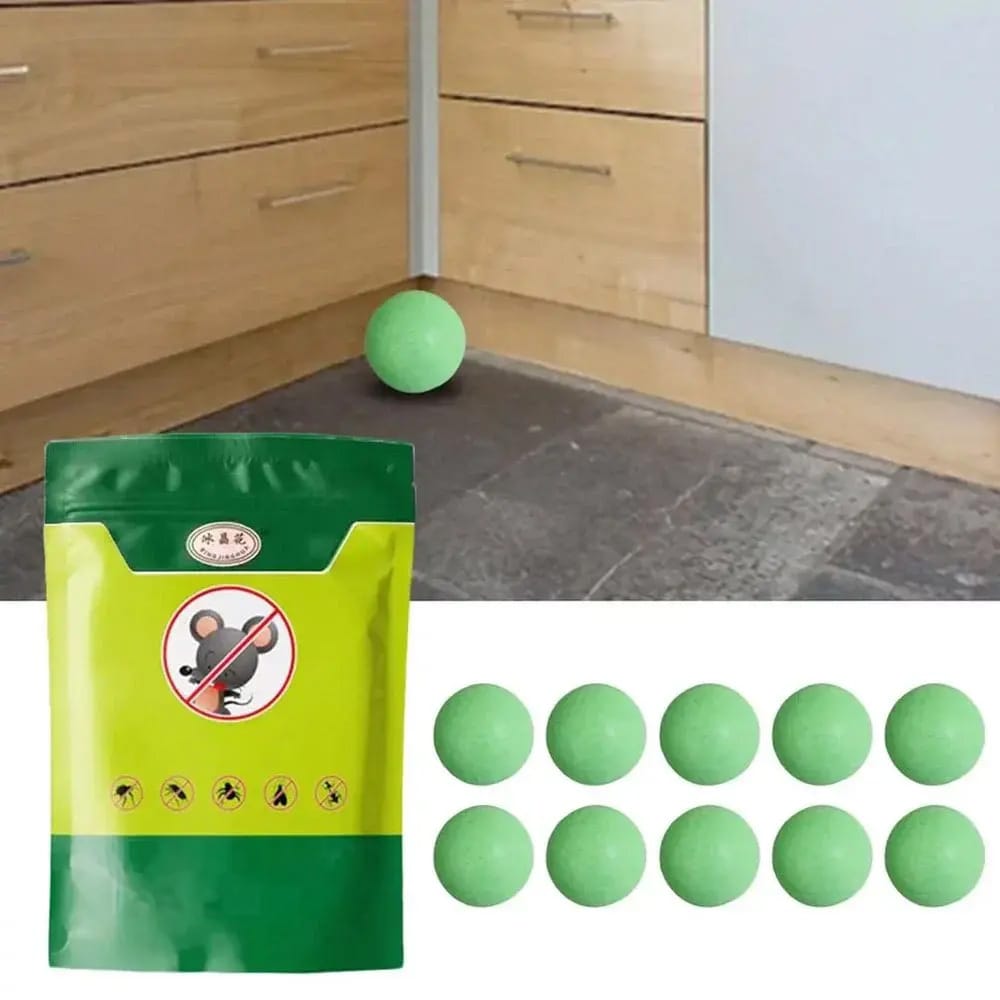 Powerful Rat Repellent Balls (Set of 15) | Rodents Pest Control For Home Rat And Mice Powerful Rat Repellent Balls (Set of 15)