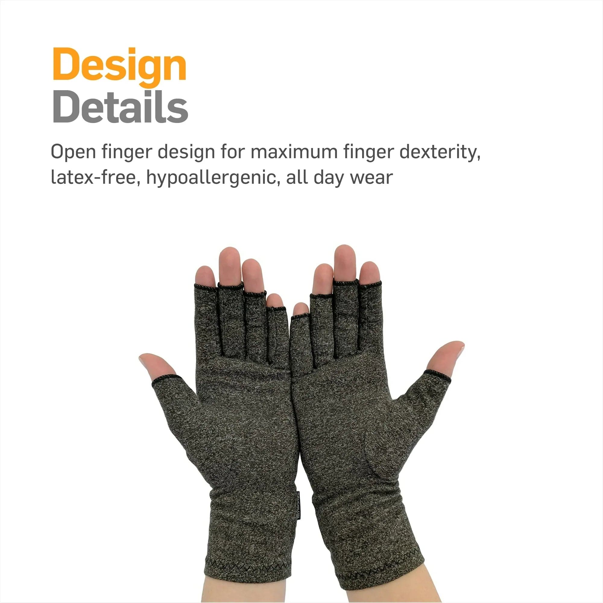 Premium Bamboo Compression Gloves (Pack Of 2) Premium Bamboo Compression Gloves (Pack Of 2)