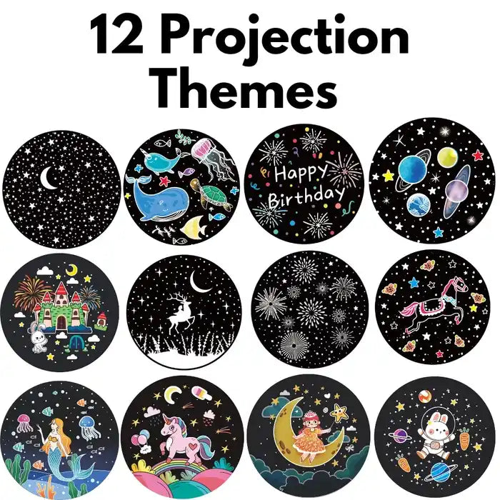 Projection Lamp | Light Lamp Projection Aura Night Light Star Projector Room Lamp - Projection Lamp 3-in-1 Celestial Dream Projection Lamp