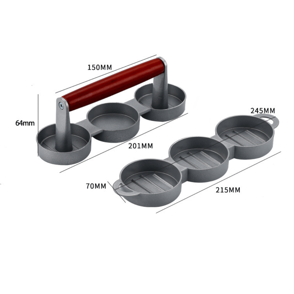 Quick Shape Non-Stick Food Maker | Non Stick Fry Pan Cookware Pan Grill Set Stainless Steel Pan Quick Shape Non-Stick Food Maker