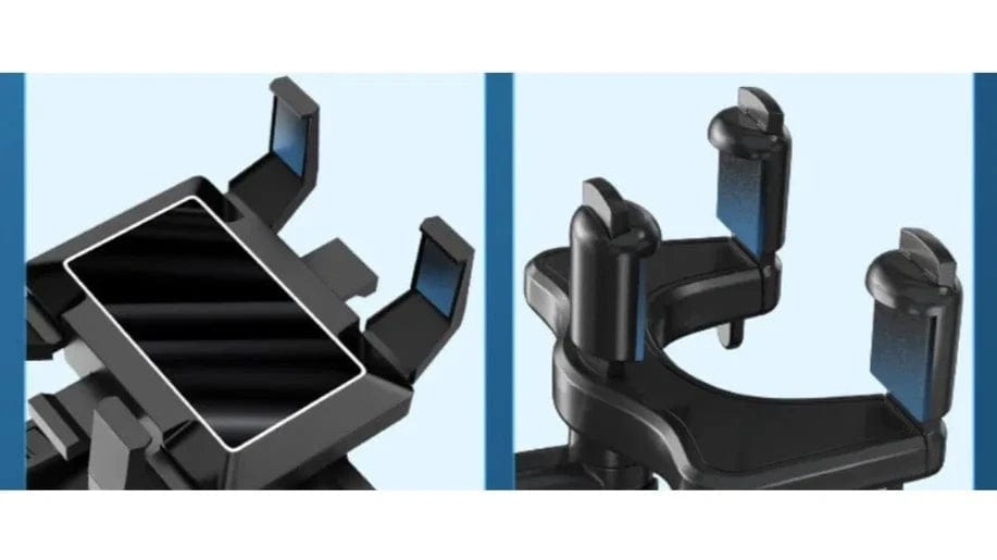Rearview Mirror Phone Holder | Mobile Stand Phone Holder Cell Clip Holder Rearview Mirror Phone Holder