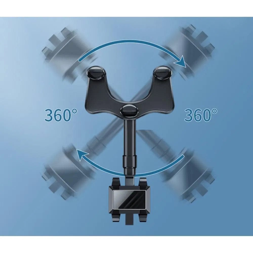 Rearview Mirror Phone Holder | Mobile Stand Phone Holder Cell Clip Holder Rearview Mirror Phone Holder