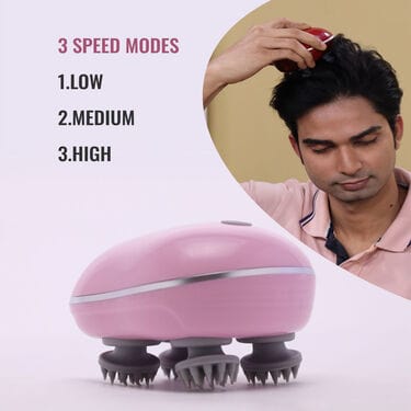 Rechargeable Head Massager | Hair Scalp Massage And Hair Growth Head Massages Tool Rechargeable Head Massager For Relaxation