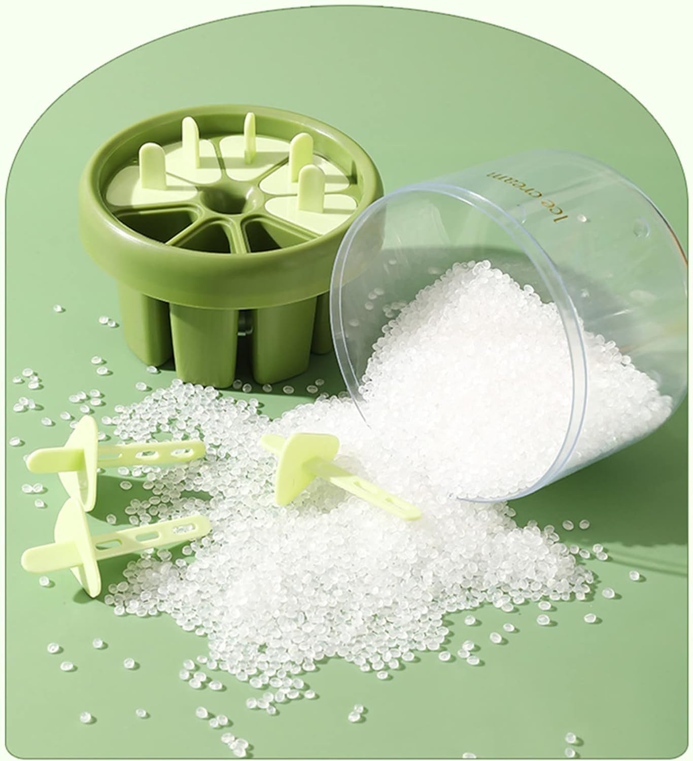 Reusable DIY Icecream Mould | Ice Pop Icecream Sticks Popsickle Stick Mould - Reusable DIY Icecream Mould