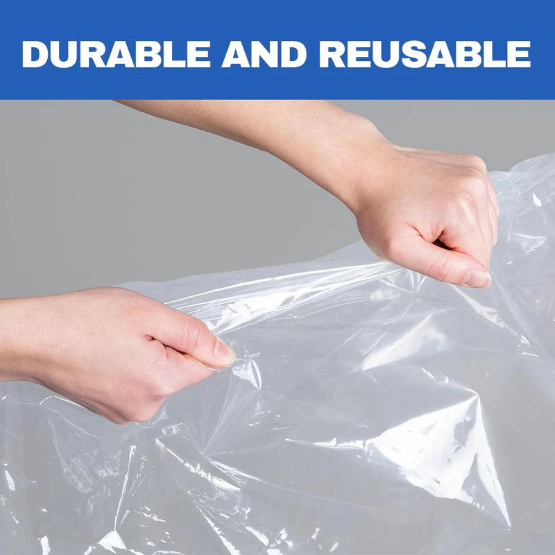 Reusable Vacuum Storage Bags (Pack of 10) | Vacuum Bags Clothes Storage Bag Seal Pack For Travel - Reusable Vacuum Storage Bags (Pack of 10)