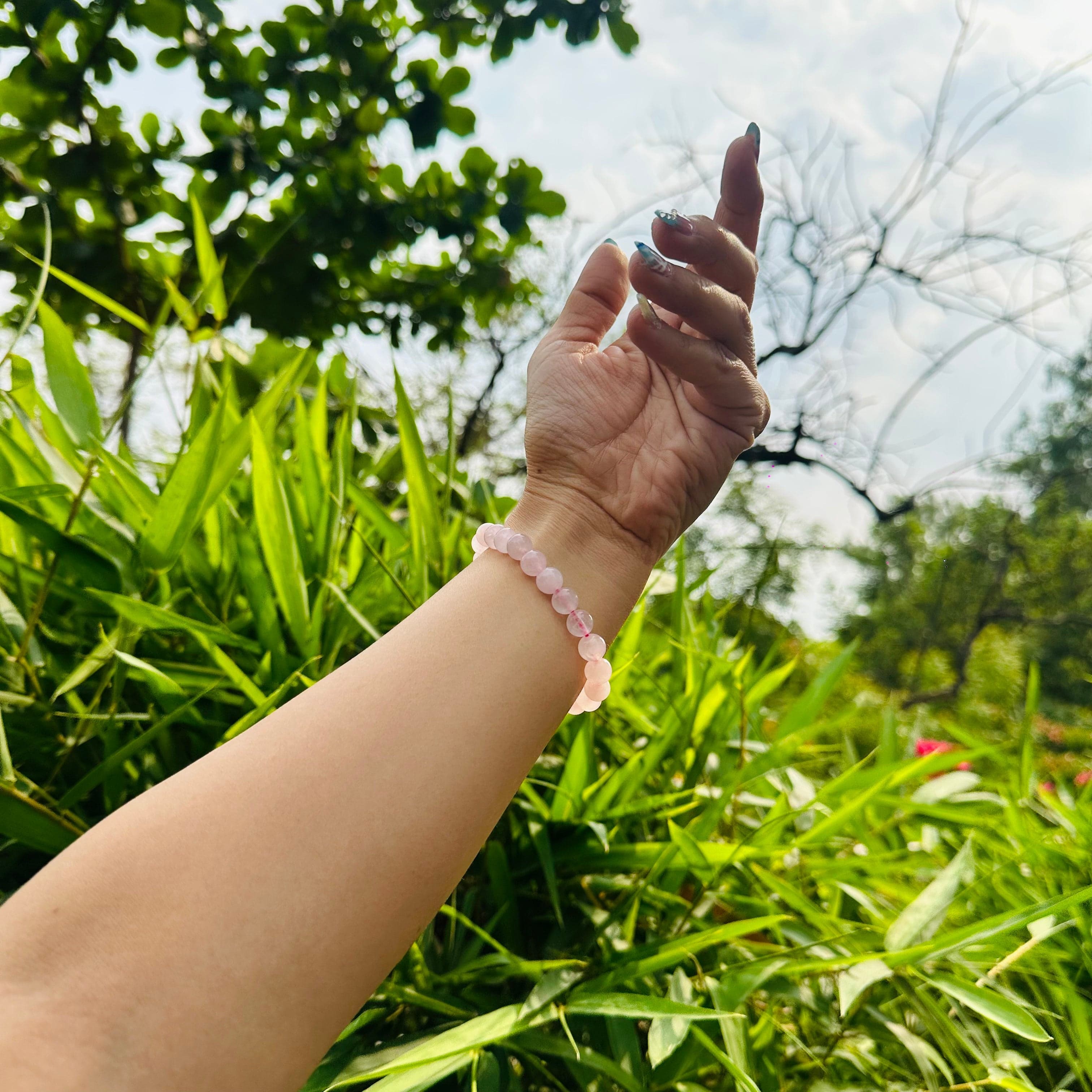Rose Quartz Bracelet Rose Quartz Bracelet