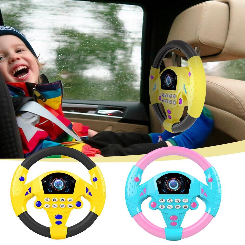 Interactive Steering Wheel for Kids