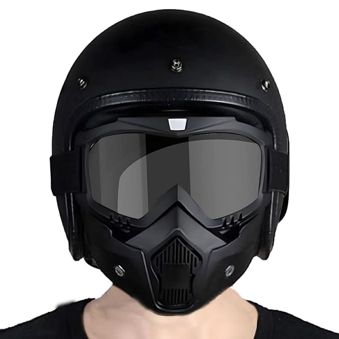Safety Goggles UV Protective Glasses Face Shield Black Face mask - Outdoor Goggle Mask RIDING MASK Outdoor Goggle Mask
