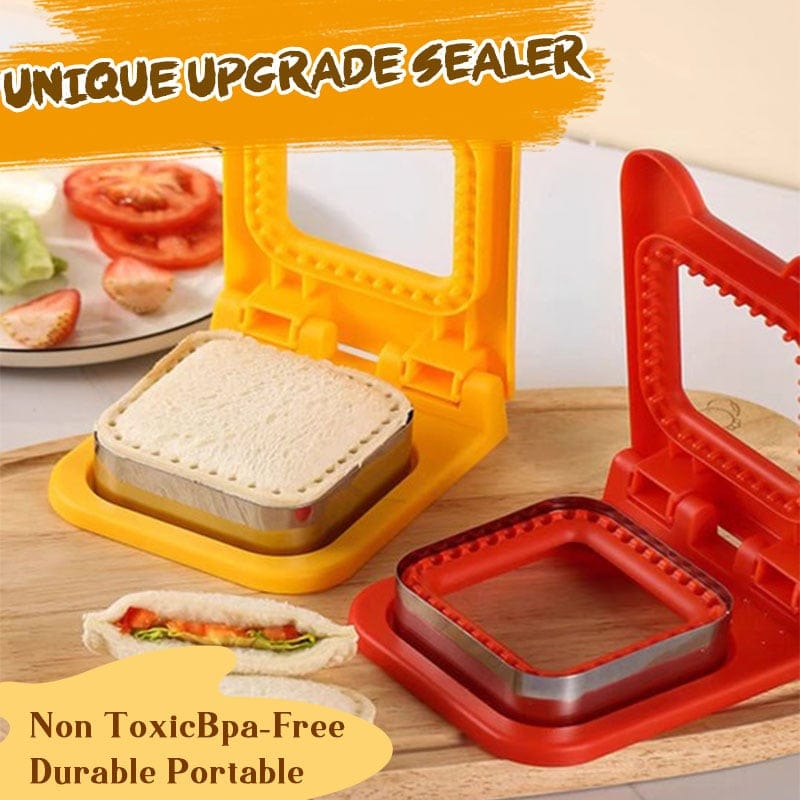 Sandwich Molds Cutter and Sealer | Shape Mini Cutter Sandwich Bread Shapes Cutter Set Sandwich Molds Cutter and Sealer