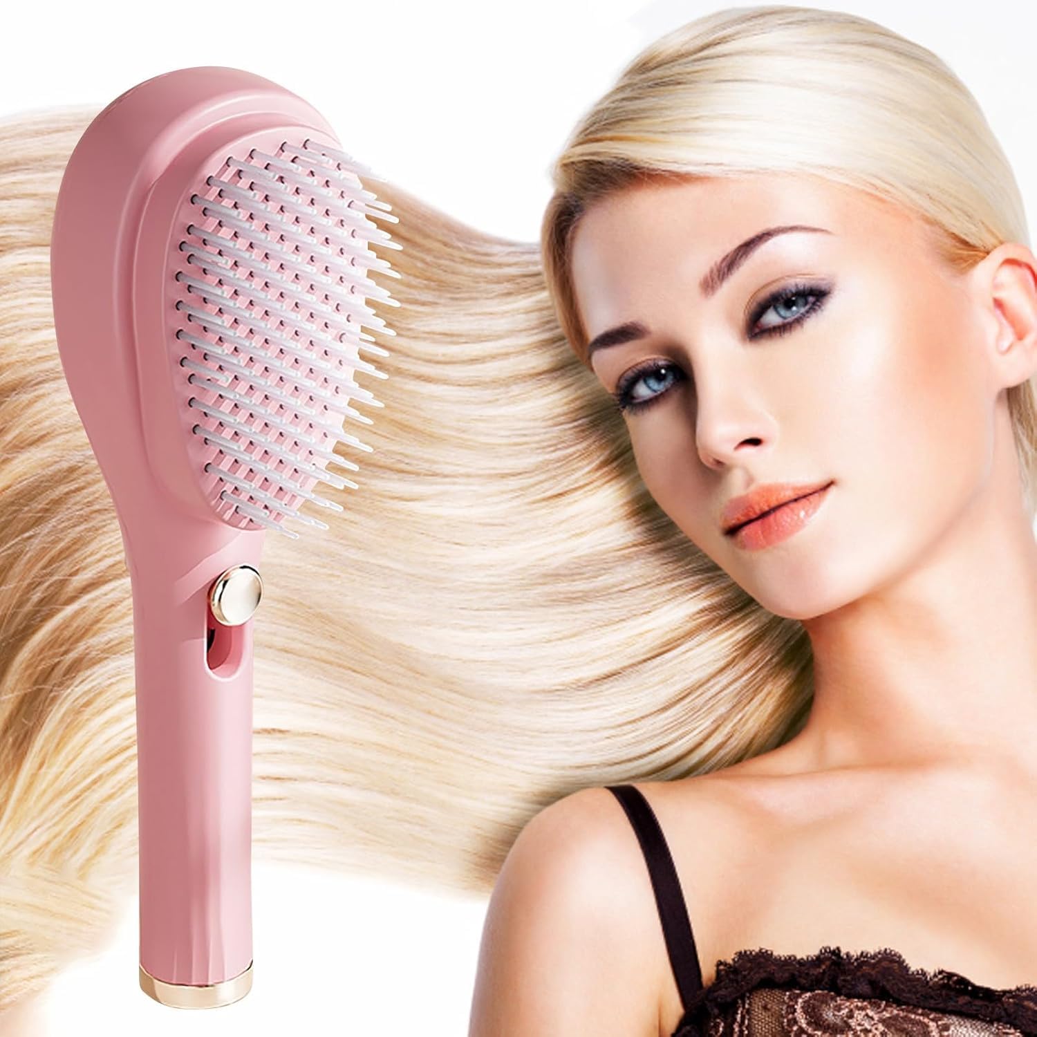 Scalp Massage Comb with Retractable Bristle Scalp Massage Comb with Retractable Bristle