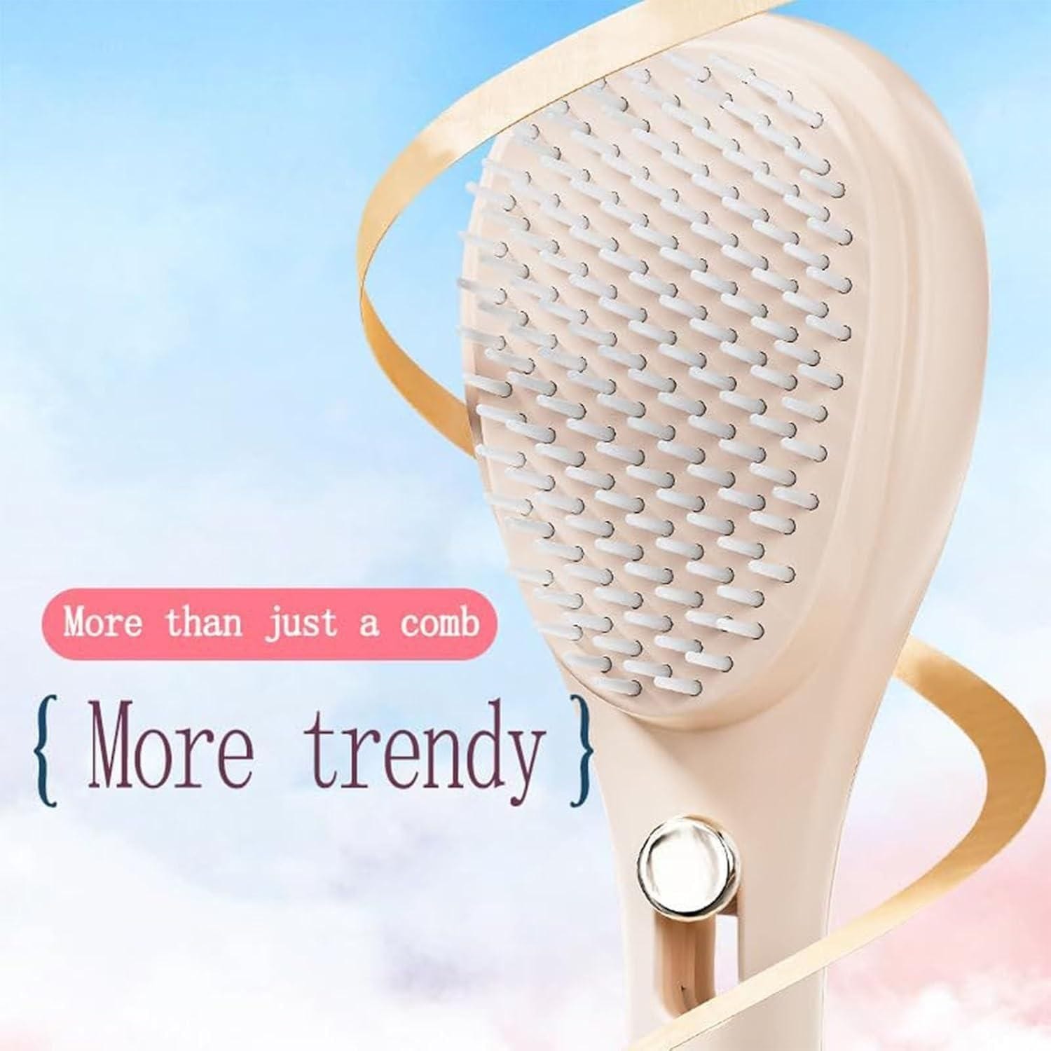 Scalp Massage Comb with Retractable Bristle Scalp Massage Comb with Retractable Bristle
