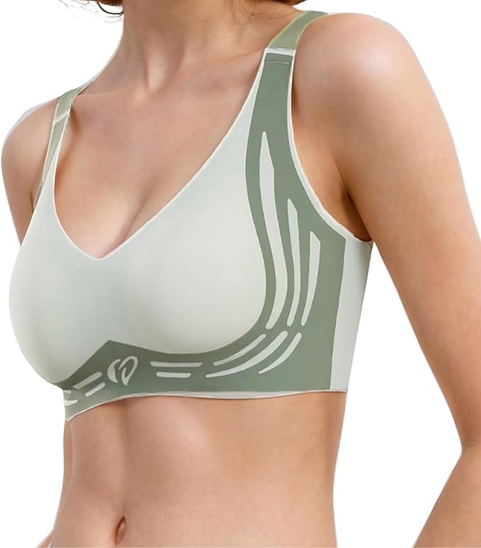 SculpBra Push Up Bra Padded Lift Up Pushup Bra For Women Anti Sagging S-34 / Green SculpBra Push Up Bra with Anti-Sagging Lift