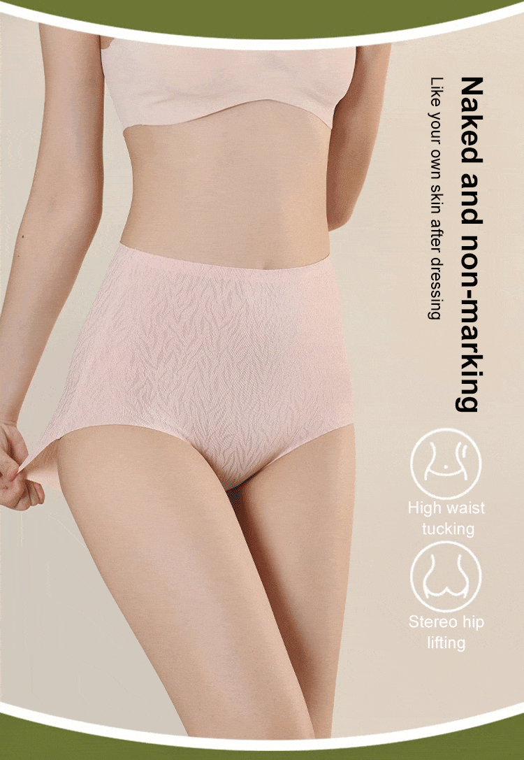 Seamless High Waist Butt Lift Panties | Seamless Panties Undergarments Women Inner Wear Women's Underclothes Seamless Underwear (Pack of 4)