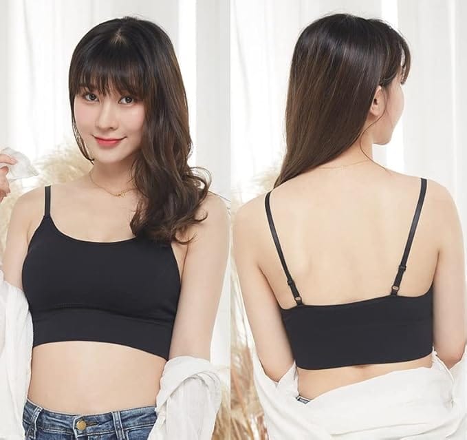 Seamless Padded Bra (Set of 2) | Sports Bra Bralettes For Women Sportswear Padded Bras Seamless Seamless Padded Bra (Set of 2)