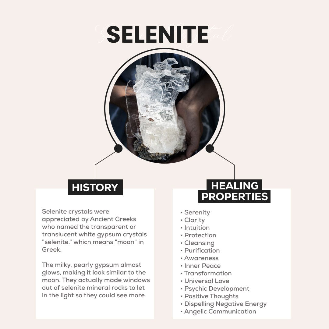 Selenite Crystal Recharging Plate Selenite Crystal Recharging Plate