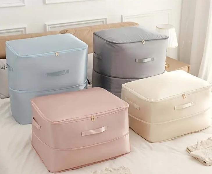 Self Compression Organizer | Wardrobe Organiser Clothes Storage Bag Shelf Organizer Organizers Ultra Space Saving Self Compression Organizer