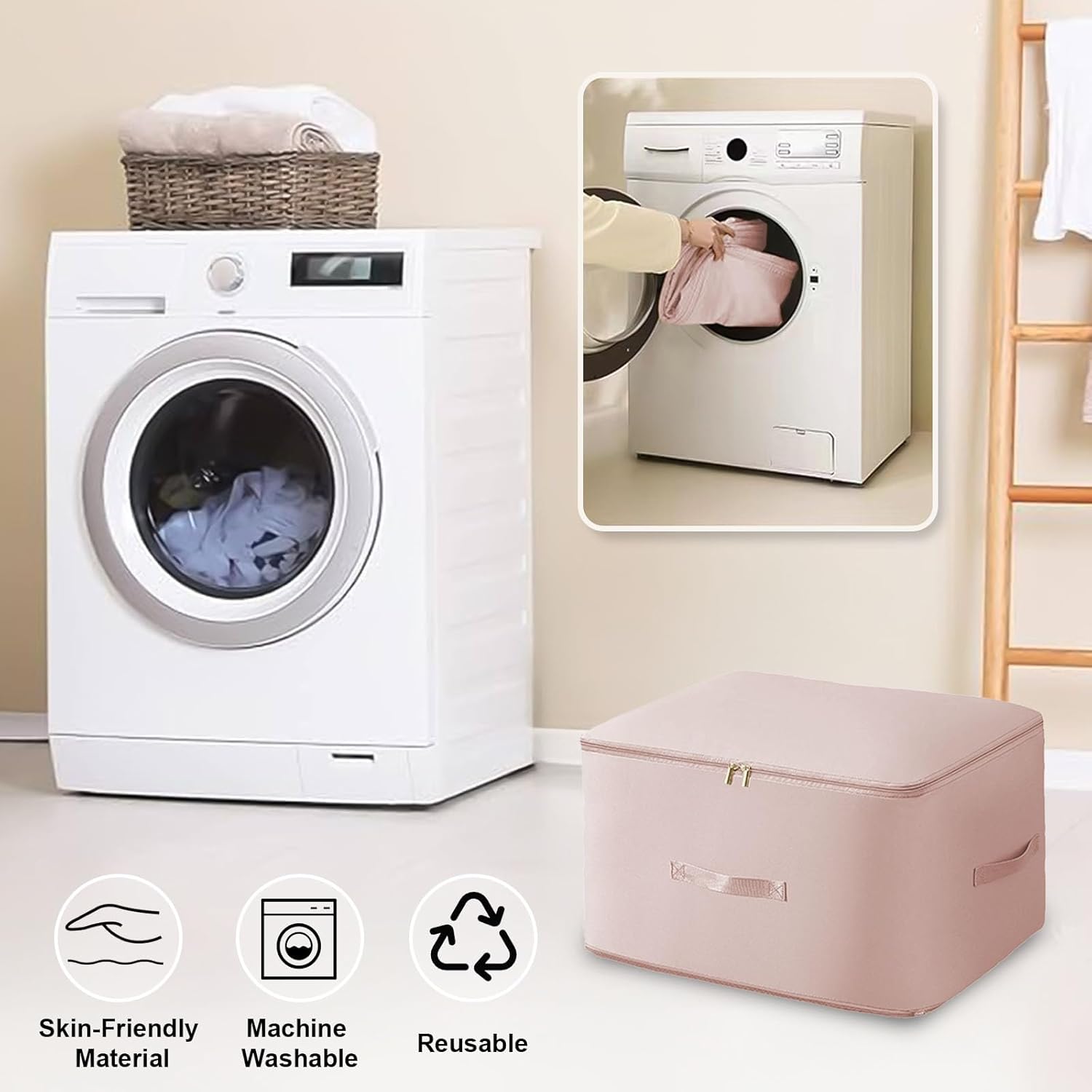 Self Compression Organizer | Wardrobe Organiser Clothes Storage Bag Shelf Organizer Organizers Ultra Space Saving Self Compression Organizer