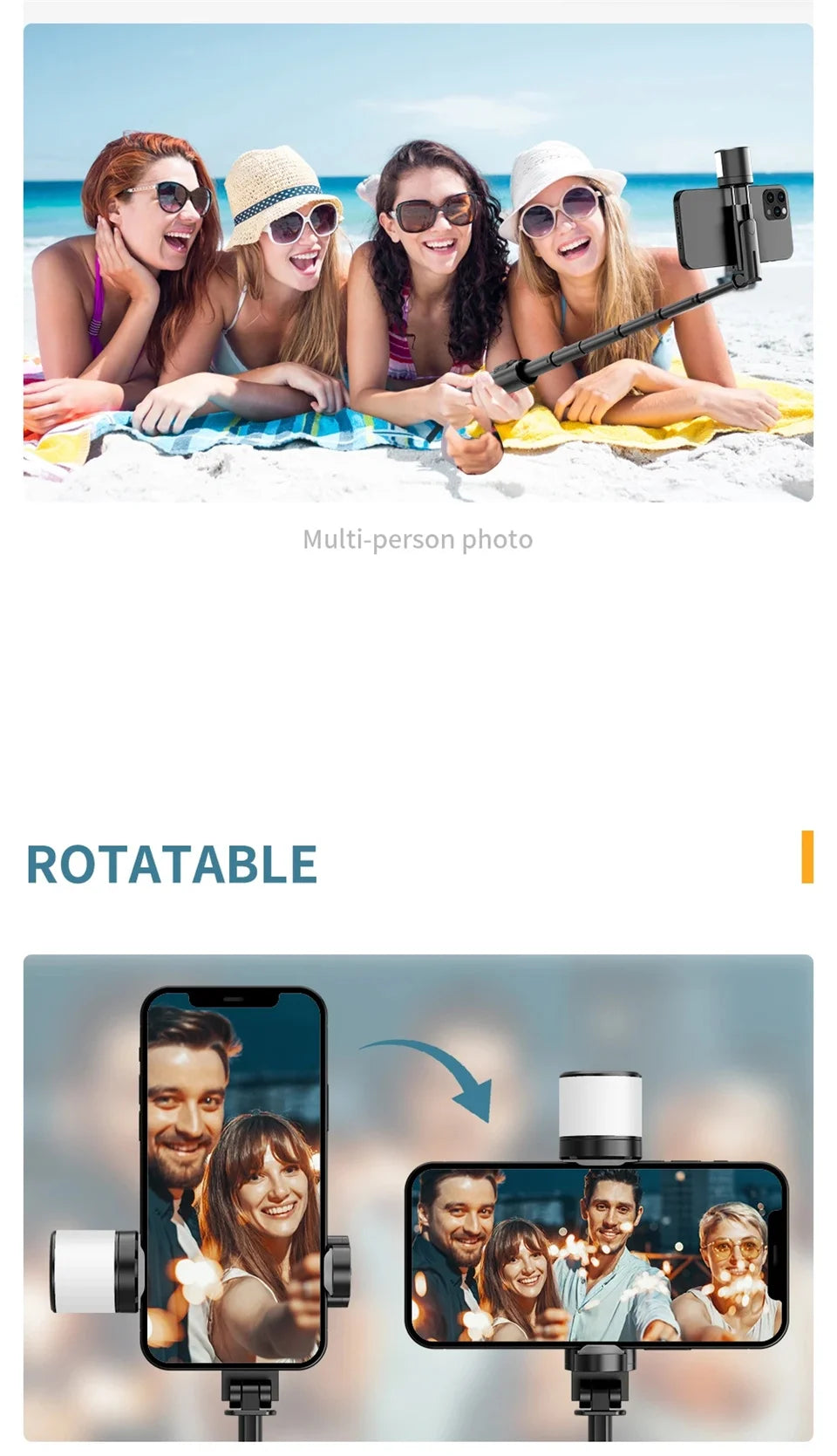 Selfie Stick Tripod | Selfie Stick For Selfies Bluetooth Tripod Stand With Remote - Selfie Stick Tripod 3-in-1 Selfie Stick Tripod