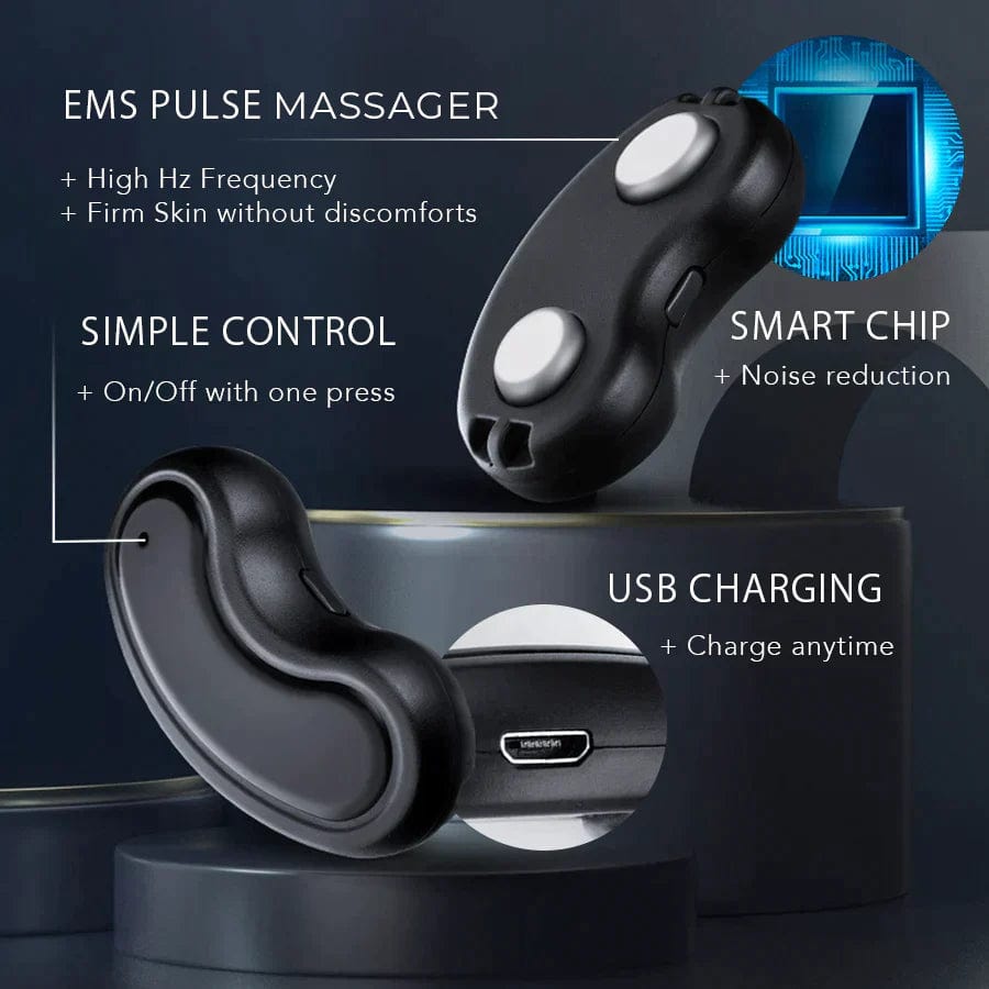 Shaping Face Fat Reducer Double Chin Remover Facial Care Products - Sleeping V-Face Beauty Device Ems Neck Slimming Massager