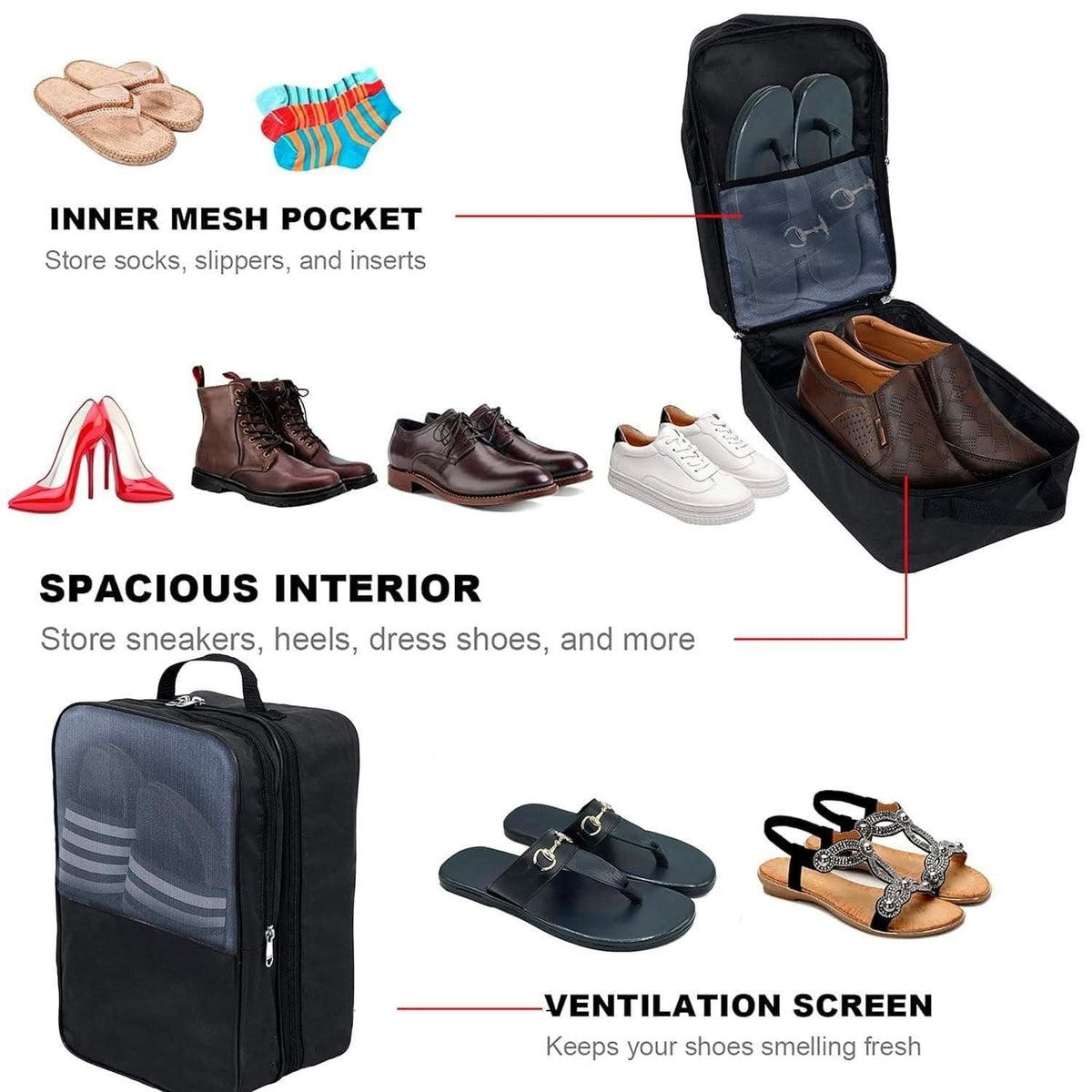 Shoe Storage Bag | Travel Bag Shoe Carry Storage Oraganizer Shoes Carrying Bag Shoe Storage Bag