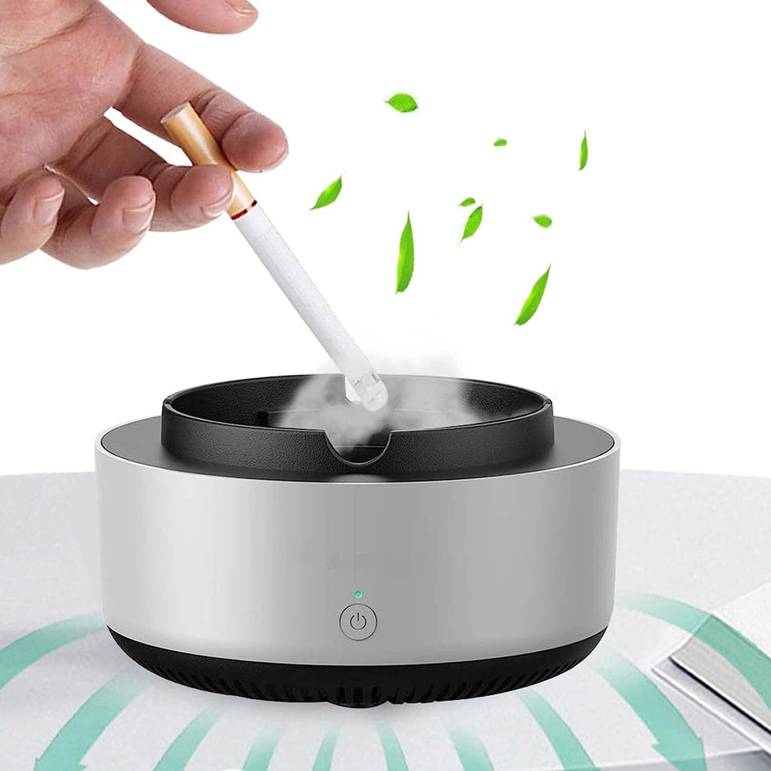 Smoke Absorbing Air-Purifier Ashtray| Air Purifier Filtration Room Cleaner Air Machine Smoke Filtration Smoke Absorbing Air-Purifier Ashtray