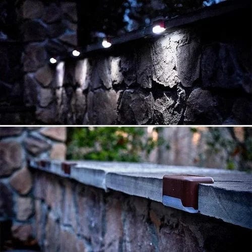 Solar Light Garden Lights Decorative Garden Solar Lamp Outdoor Lights - Solar Stair Lights (Pack of 10 Lights) Solar-powered Stair Lights (Pack of 8 Lights)