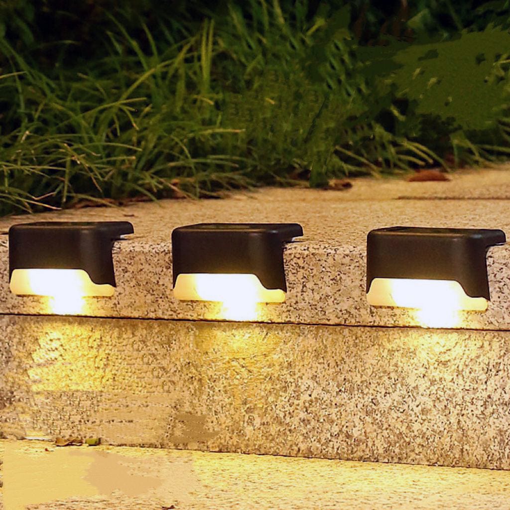 Solar Light Garden Lights Decorative Garden Solar Lamp Outdoor Lights - Solar Stair Lights (Pack of 10 Lights) Solar-powered Stair Lights (Pack of 8 Lights)