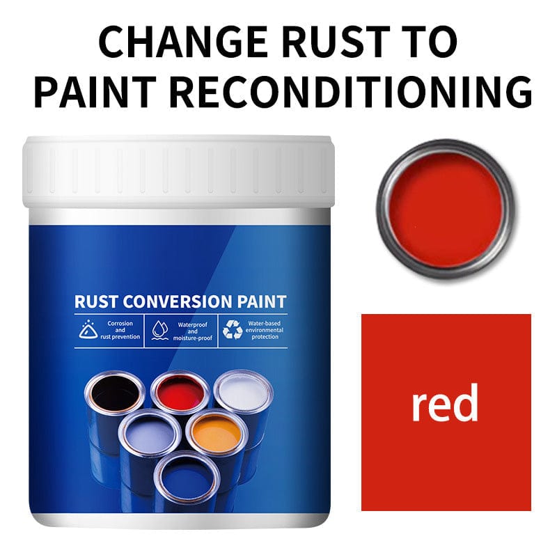 RustReactxo (Set of 2, 300ml Each) | Primer Paint Home House Coat Paints Anti Rust Metalwork RustReactxo Rust Converter Paint (Set of 2, 300ml Each)