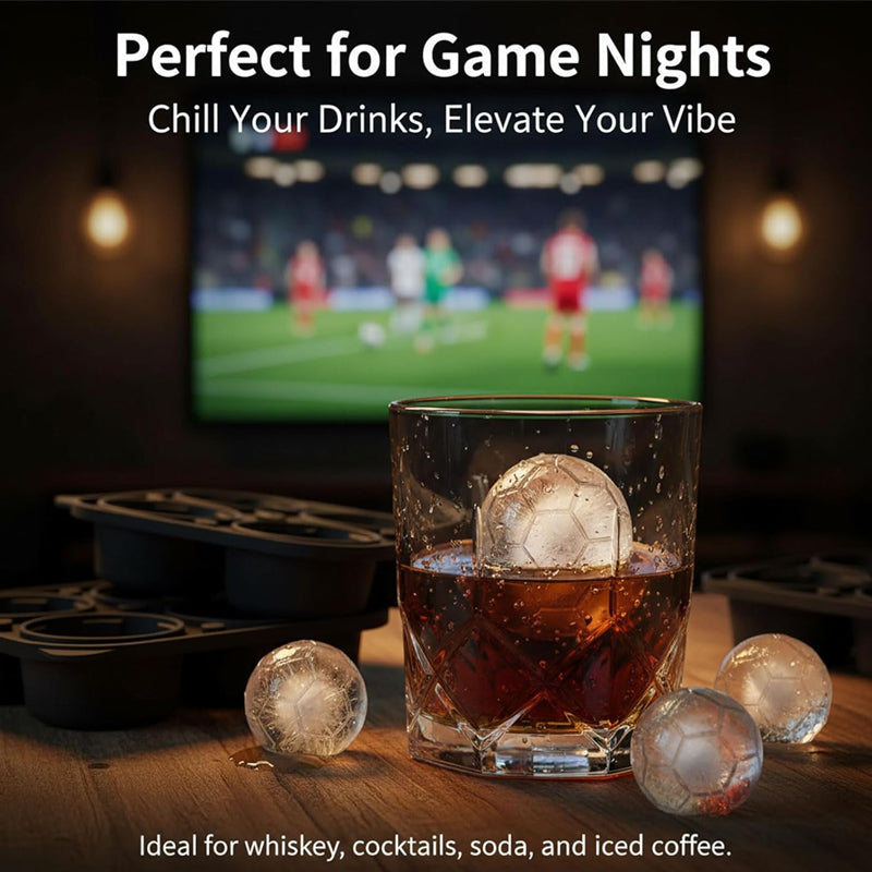 Football Shape Silicone Ice Mold