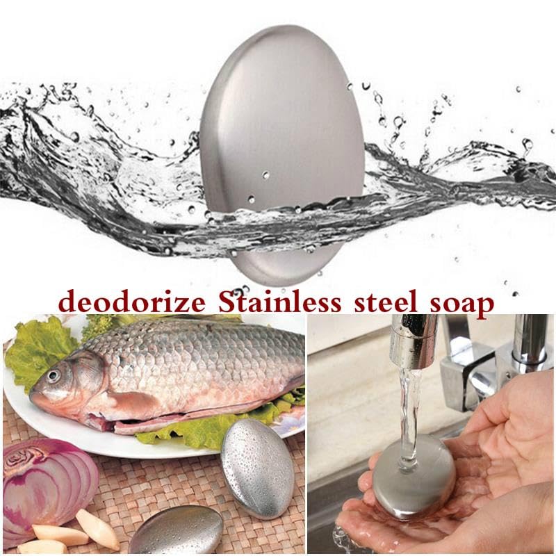Stainless Steel Soap | Stainless Steel Soap Smell Elimiating Bar Hand Soap Odour Remove - Stainless Steel Soap