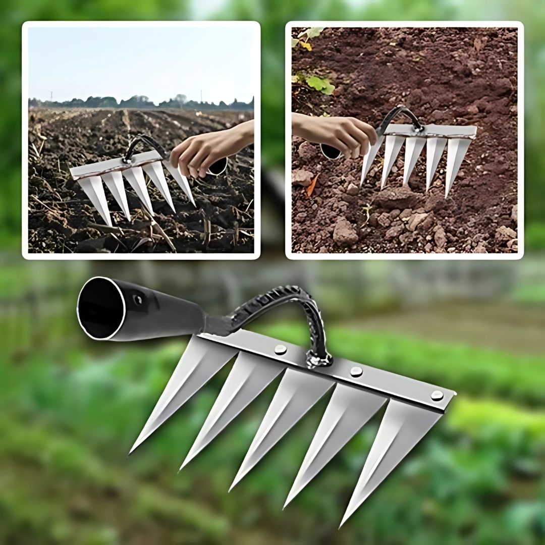 Steel Nail Rake | Garden Tools Planting Implements Rake Tool Equipment Steel Nail Rake