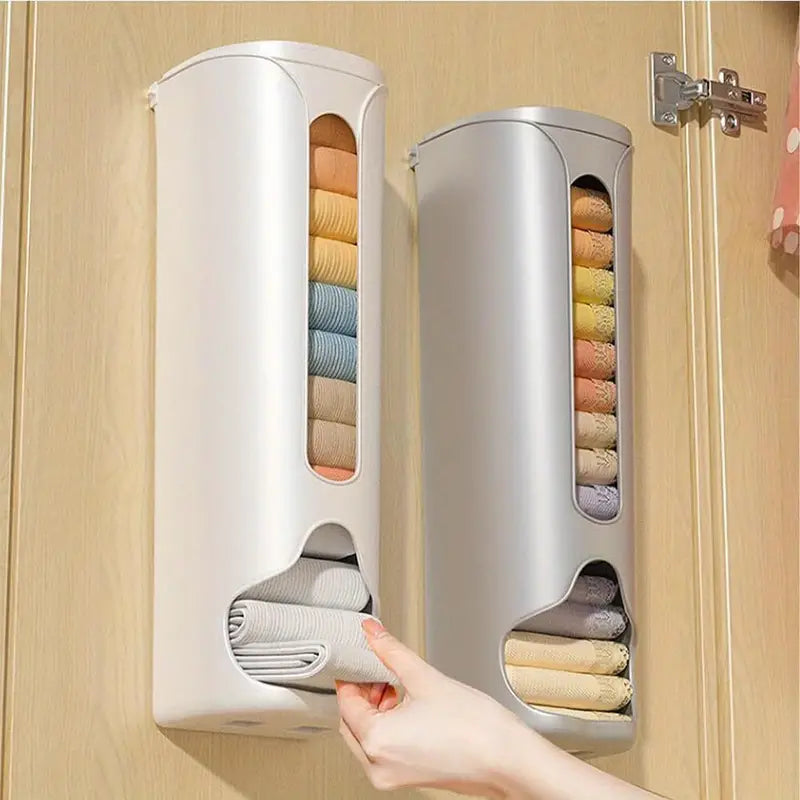 Storage Box Organizer Plastic Wall Mounted Socks Storage Organiser Wall Mounted Socks Panties Storage Box