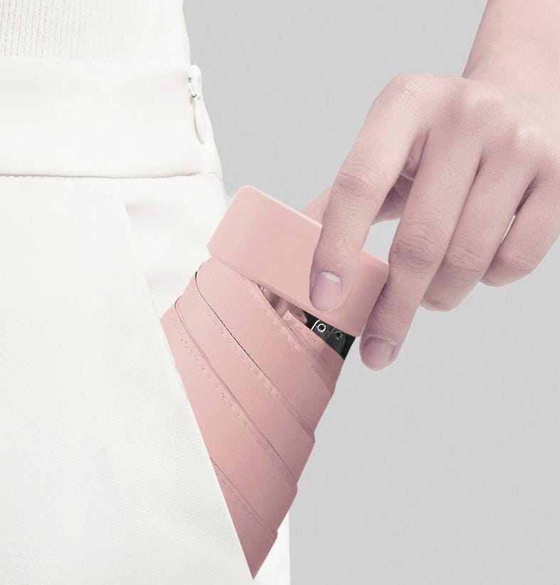 Stormfoldy | Umbrella Compact Mini Foldable Sun Protection Umbrellas Case Umbrellas Stormfoldy Mini Pastel Umbrella with Case