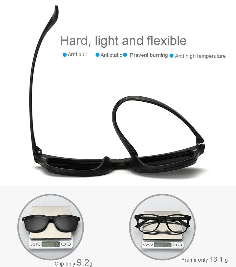 Sunglasses For Men Polarised Magnetic Sunglasses Frame Night Glasses - 3-in-1 Magnetic Polarized Sunglasses 5-in-1 Magnetic Polarized Sunglasses