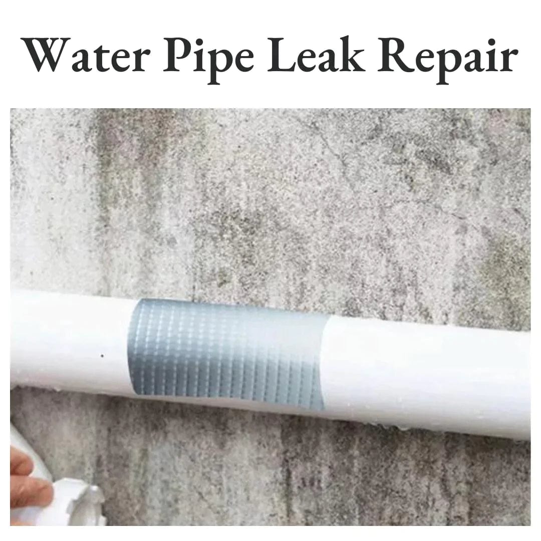 Sealora Aluminium Rubber Tape | Adhesive Waterproof Leakage Tape Aluminium Foil Pipe Repair Tape Extra Long Roll Sealora Waterseal Aluminium Rubber Tape