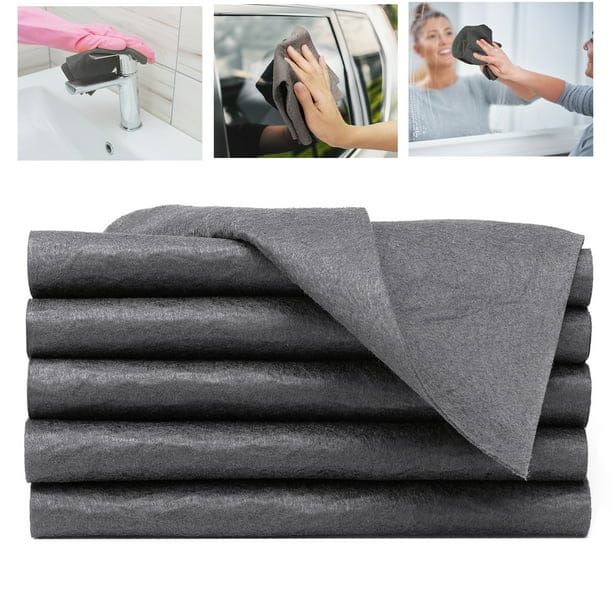 Magic Microfiber Cleaning Cloths | Microfiber Cloth Cleaning Glass Kitchen Wipe Cloths Material Cleaning Cloth Magic Microfiber Cleaning Cloth