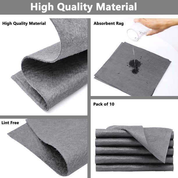 Thickened Magic Cleaning Cloth | Microfiber Cloth Cleaning Glass Kitchen Wipe Cloths Material - Cleaning Cloth - Pack of 5 Clothes - Magic Microfiber Cleaning Cloths