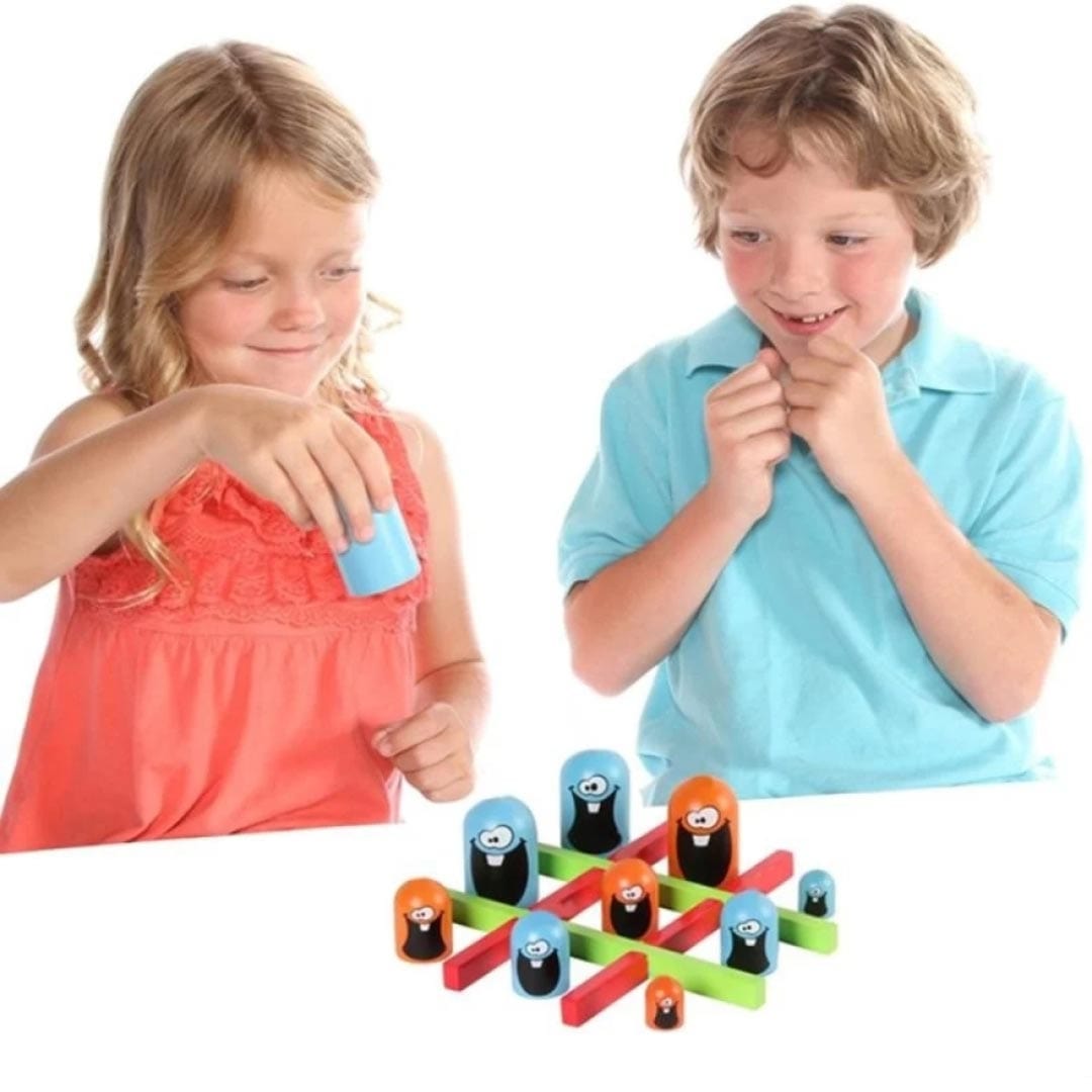 Tic Tac Toe Board Monoply Game Indoor Games For Adults- Board Game Board Game Board Game