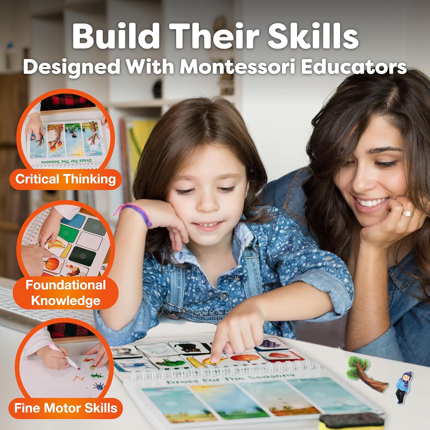 Toddler Learning Binder | Activities For Kids Preschool Activity Nursery Learning Toddler Games - Toddler Learning Binder