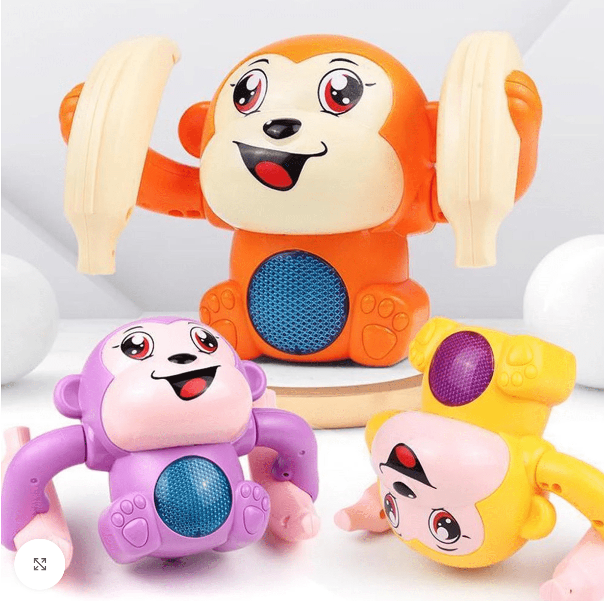 Toys For Kids Baby Toy For Boys And Girls Soft Toys - Dancing And Spinning Monkey Toy Dancing And Spinning Monkey Toy